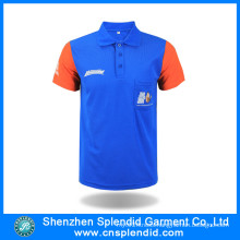 Cheap Custom Color Combination Pique Cotton Polo Shirt